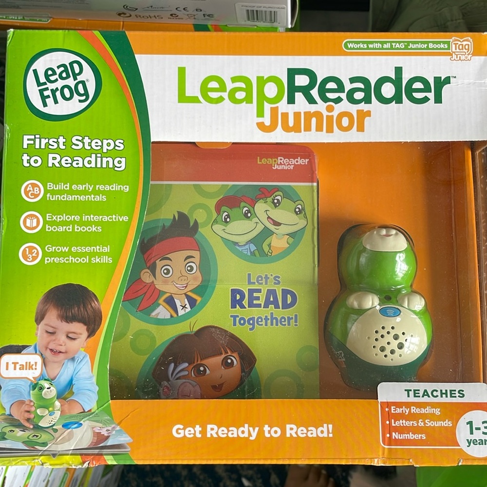 COPY - LeapReader Junior. Leap frog first steps to reading.